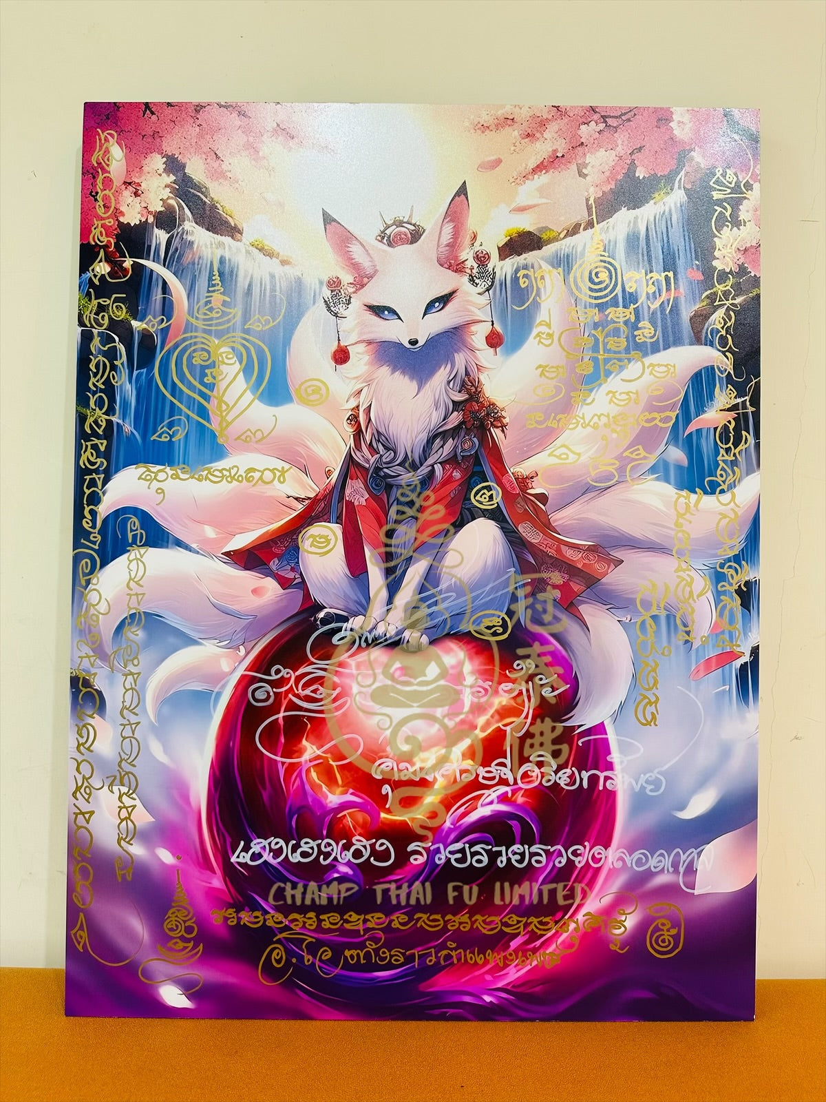 阿贊歐查 九尾靈狐·秘境祈祥 符畫