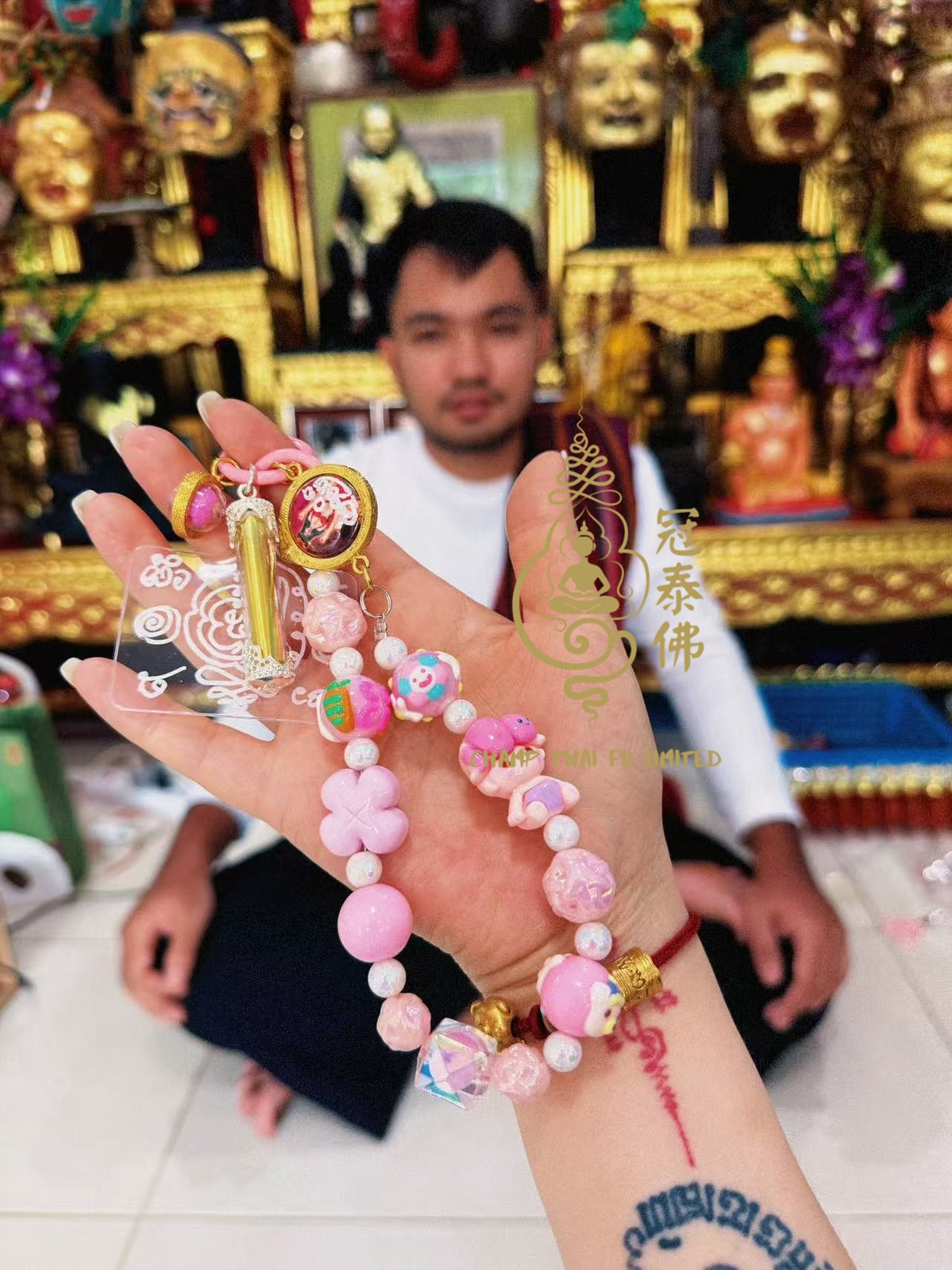 阿贊Benz 蠍子依霸符管手機鏈